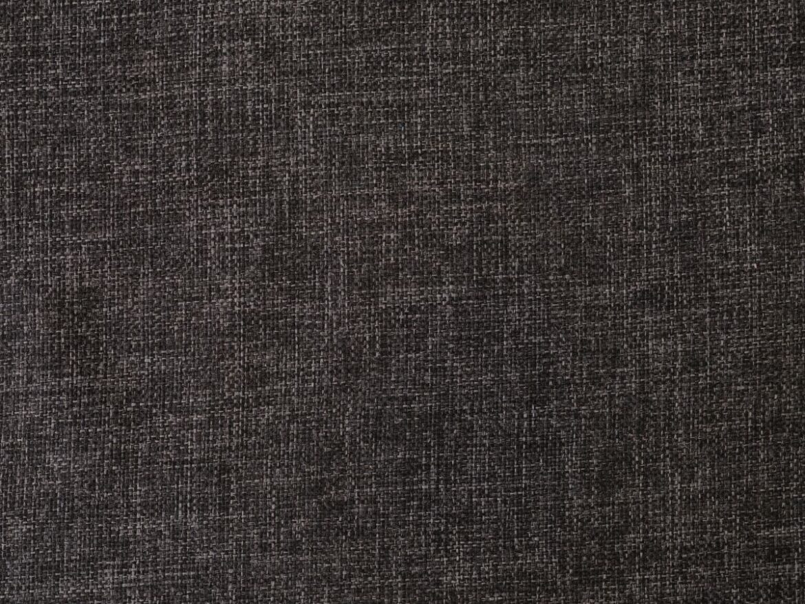 Close-up of smooth gray woven fabric texture